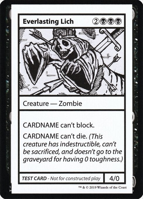Image for Everlasting Lich (No PW Symbol) - Magic: The Gathering