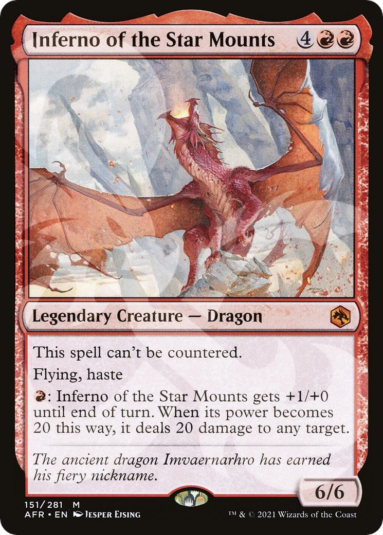Image for Inferno of the Star Mounts (151) - Magic: The Gathering