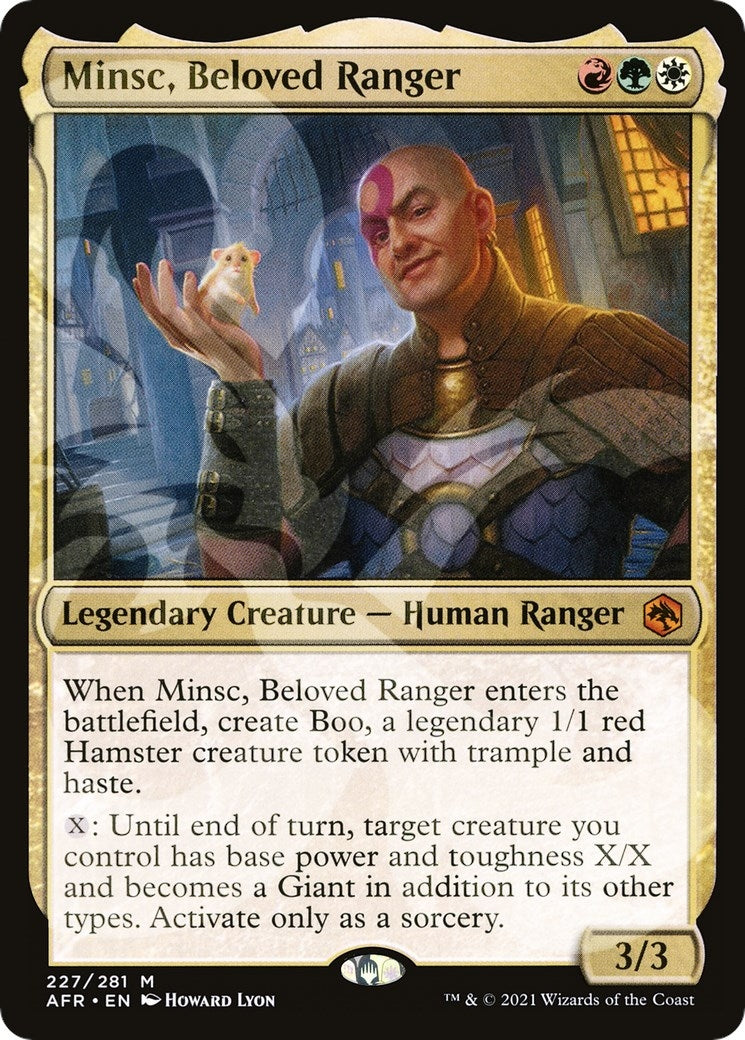Image for Minsc, Beloved Ranger (227) - Magic: The Gathering