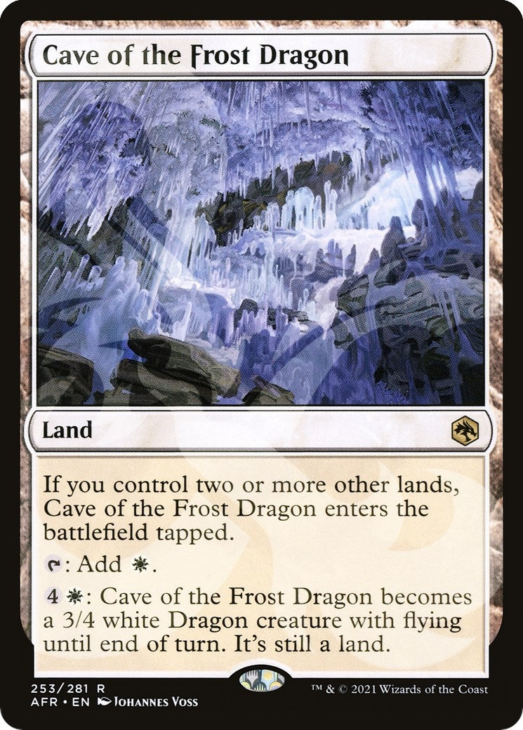 Image for Cave of the Frost Dragon (253) - Magic: The Gathering