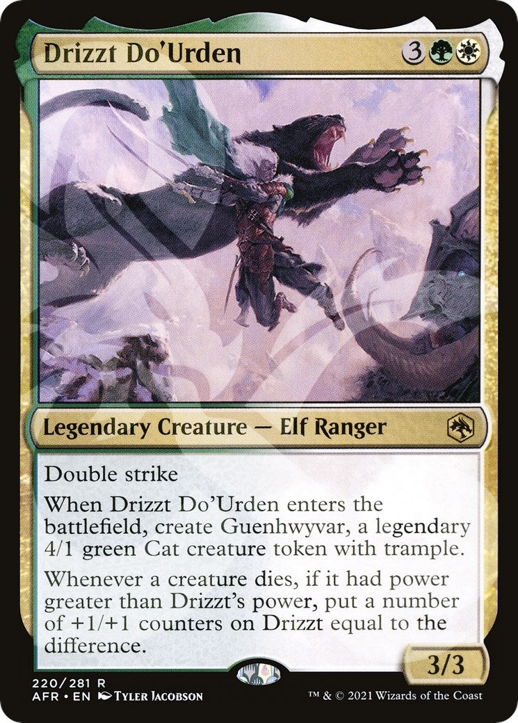 Image for Drizzt Do'Urden (220) - Magic: The Gathering