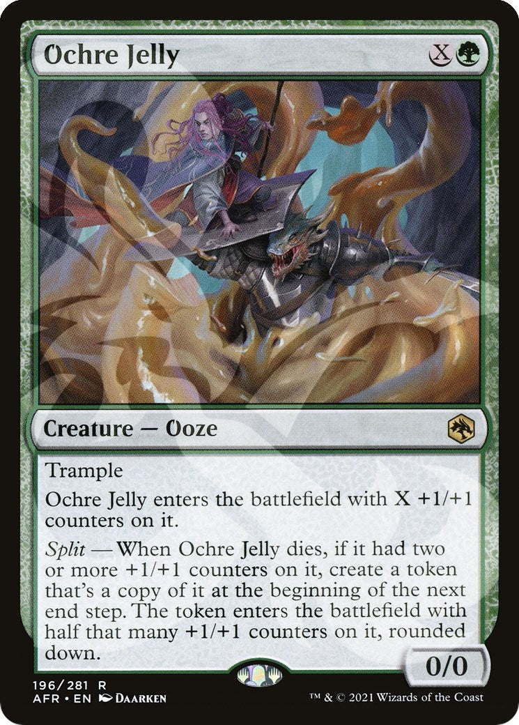 Image for Ochre Jelly (196) - Magic: The Gathering