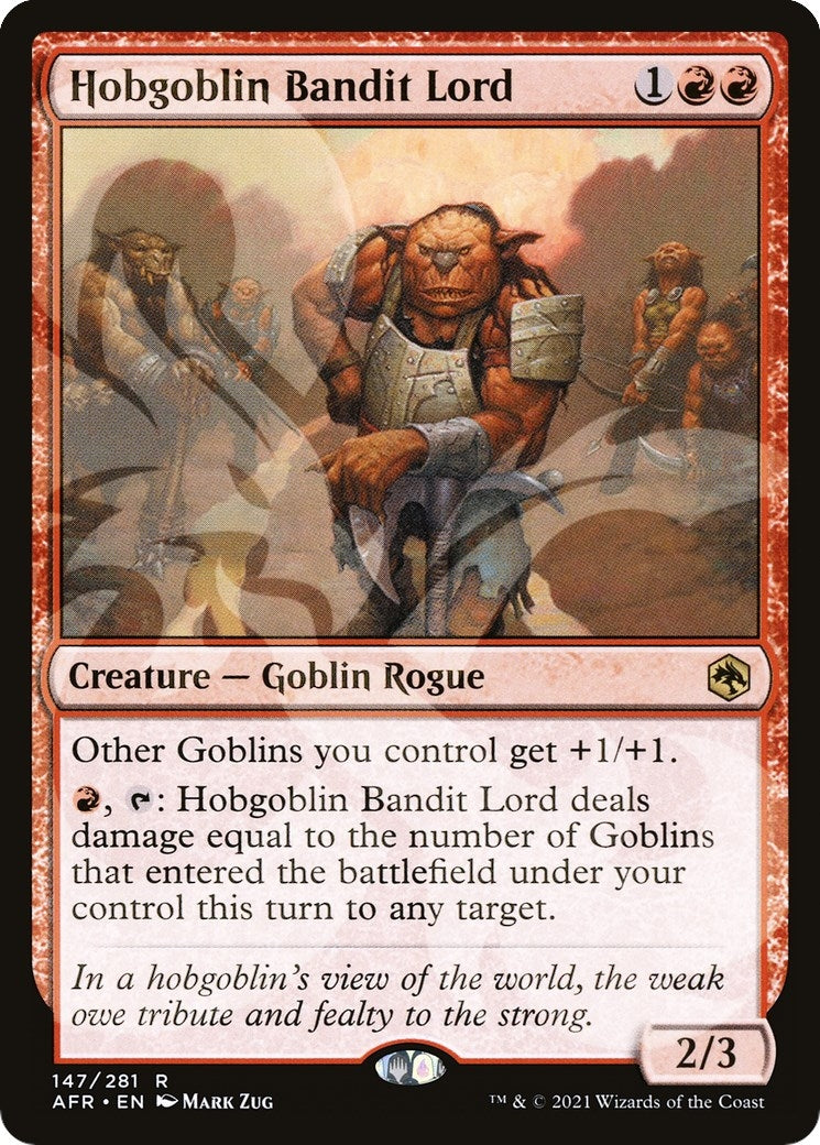 Image for Hobgoblin Bandit Lord (147) - Magic: The Gathering