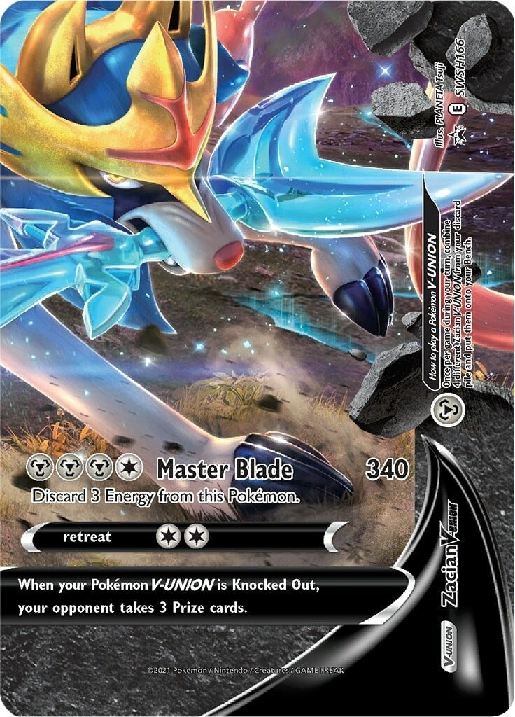 Image for Zacian V-UNION - SWSH166 (SWSH166) (SWSD) - Pokemon