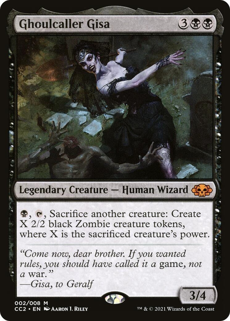 Image for Ghoulcaller Gisa (2) (CC2) - Magic: The Gathering