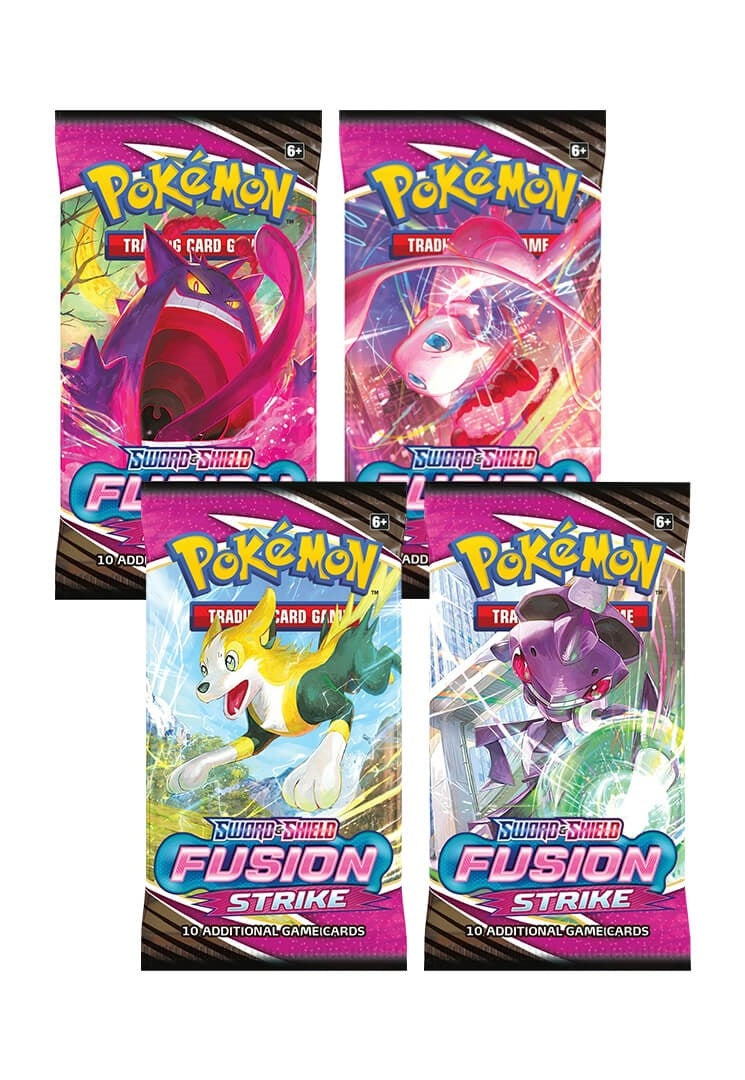 Image for Fusion Strike Booster Pack Art Bundle [Set of 4] - Pokemon