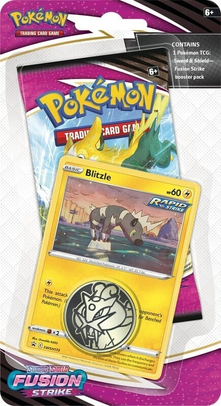 Image for Fusion Strike Single Pack Blister [Blitzle] - Pokemon