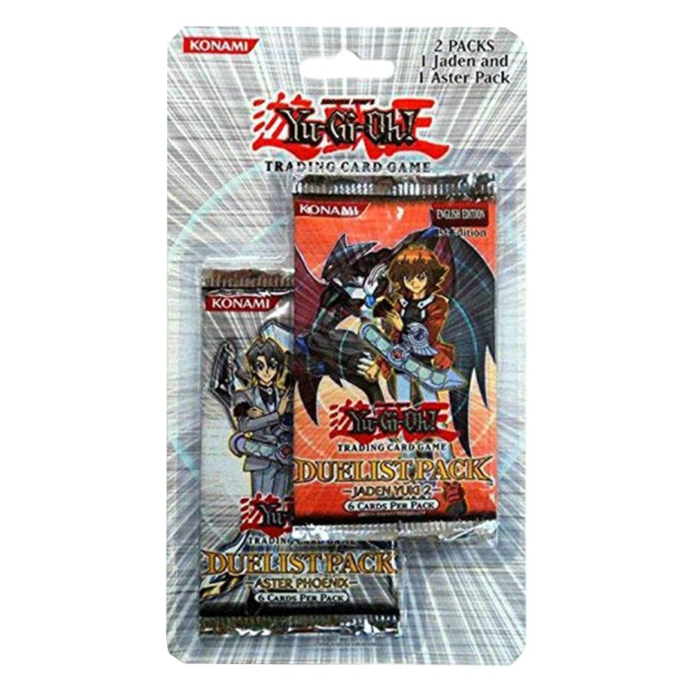 Image for Duelist Pack: Jaden Yuki and Aster Phoenix 2-Pack Blister - YuGiOh