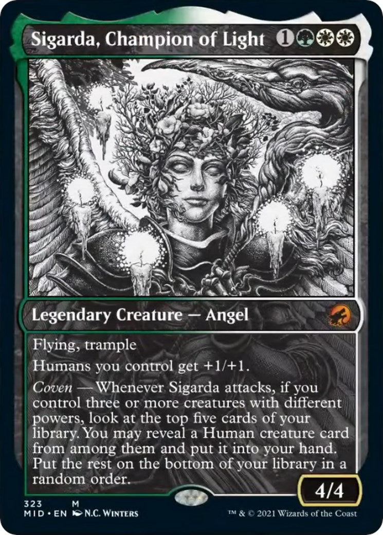 Image for Sigarda, Champion of Light (Showcase) (323) - Magic: The Gathering