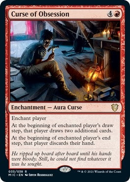 Image for Curse of Obsession (35) (MIC) - Magic: The Gathering