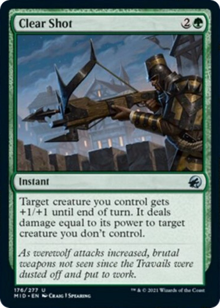 Image for Clear Shot (176) (MID) - Magic: The Gathering