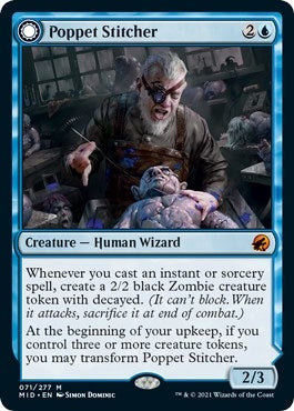 Image for Poppet Stitcher (71) - Magic: The Gathering