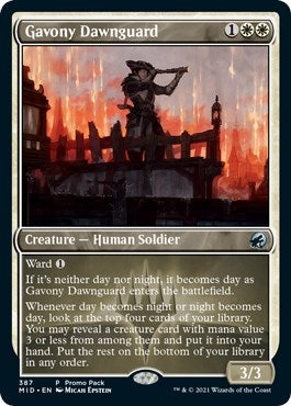 Image for Gavony Dawnguard (387) - Magic: The Gathering