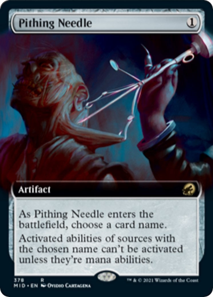 Image for Pithing Needle (Extended Art) (378) - Magic: The Gathering