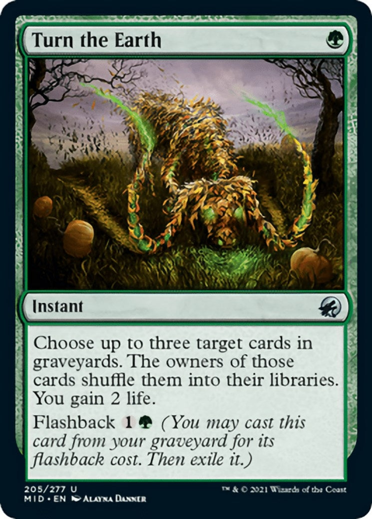 Image for Turn the Earth (205) - Magic: The Gathering
