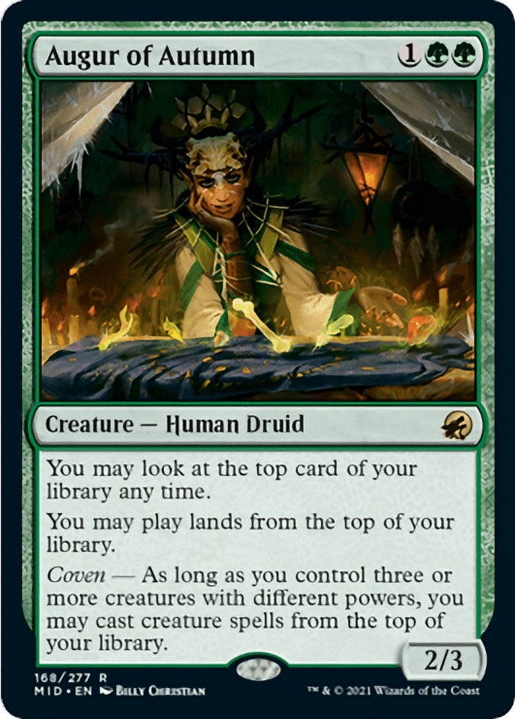 Image for Augur of Autumn (168) - Magic: The Gathering