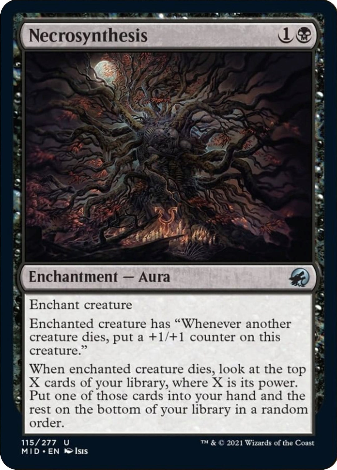 Image for Necrosynthesis (115) - Magic: The Gathering