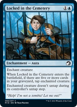 Image for Locked in the Cemetery (60) - Magic: The Gathering