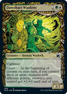 Image for Dawnhart Wardens (Showcase) (308) - Magic: The Gathering