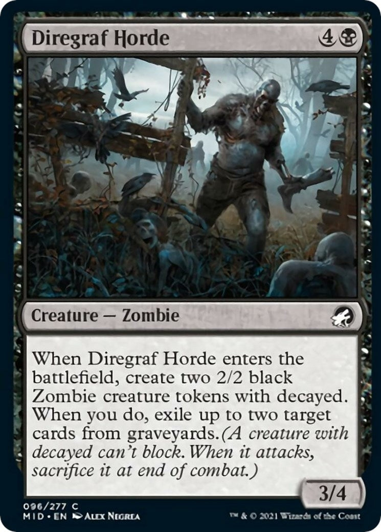 Image for Diregraf Horde (96) (MID) - Magic: The Gathering