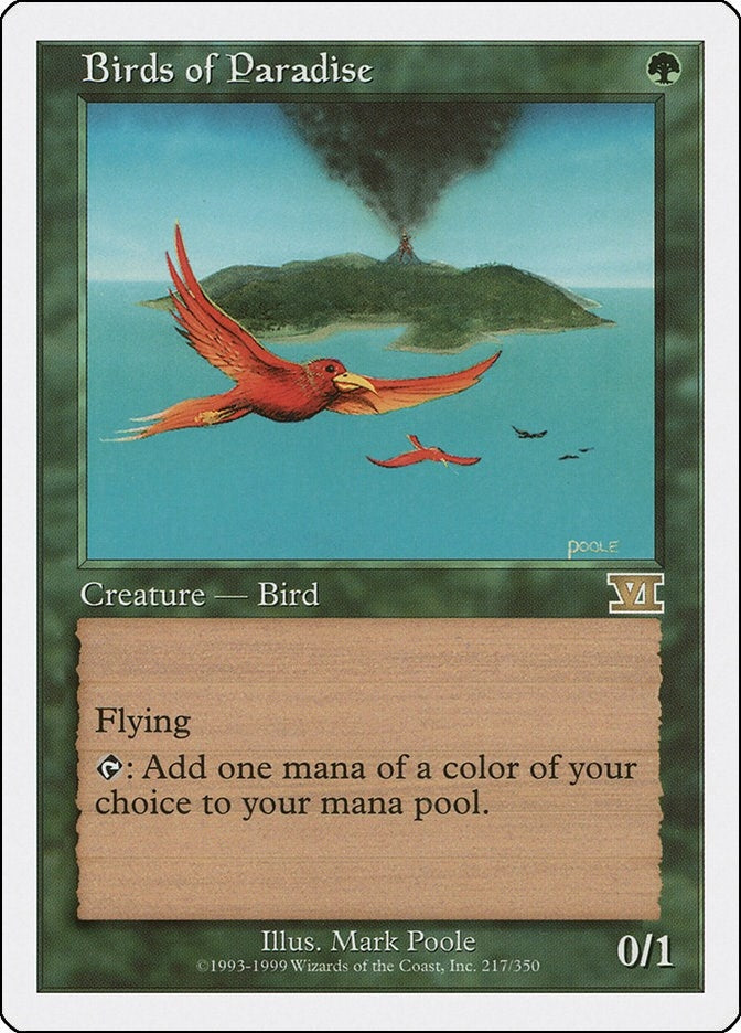 Image for Birds of Paradise (217) - Magic: The Gathering