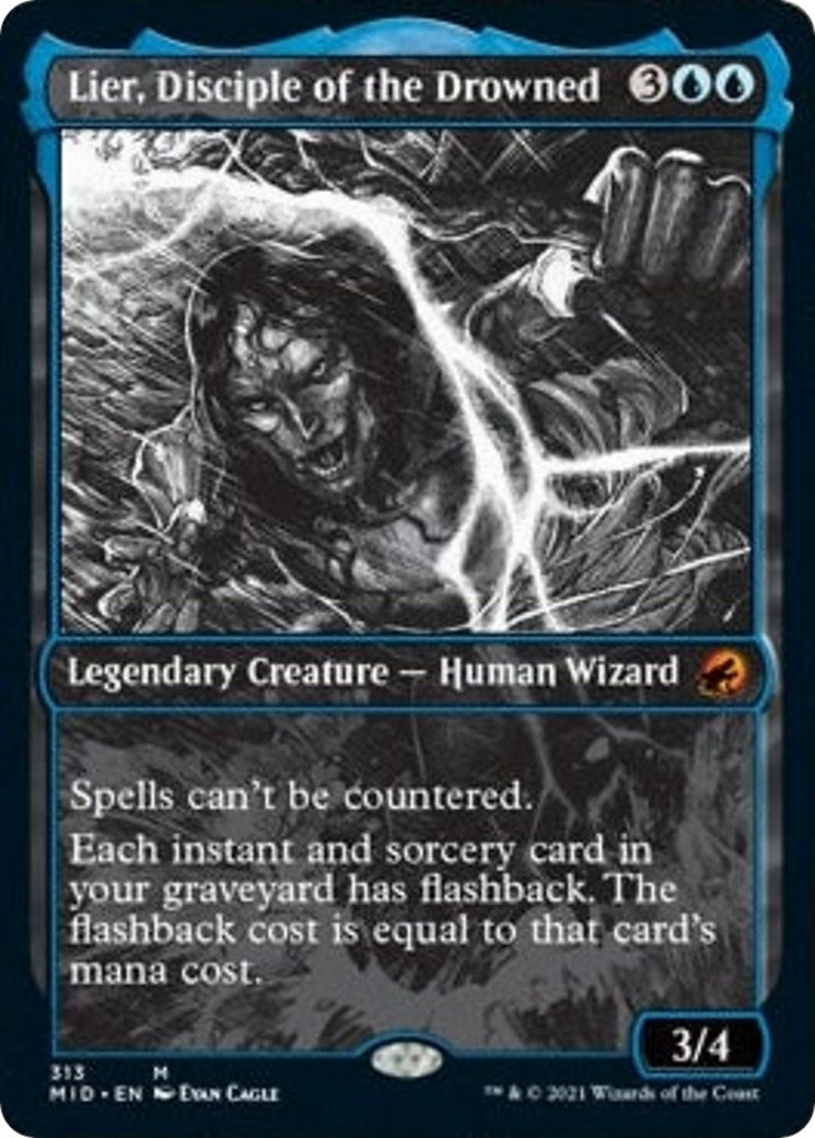 Image for Lier, Disciple of the Drowned (Showcase) (313) - Magic: The Gathering
