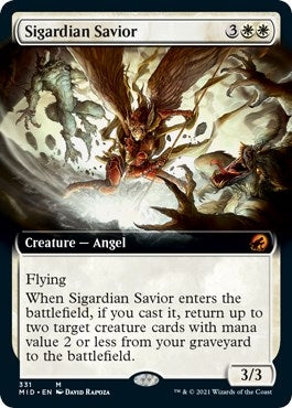 Image for Sigardian Savior (Extended Art) (331) - Magic: The Gathering