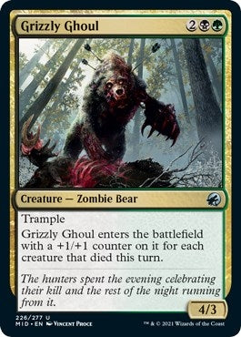Image for Grizzly Ghoul (226) - Magic: The Gathering