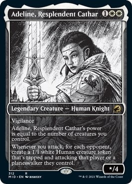 Image for Adeline, Resplendent Cathar (Showcase) (312) (MID) - Magic: The Gathering