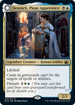 Image for Dennick, Pious Apprentice (217) - Magic: The Gathering