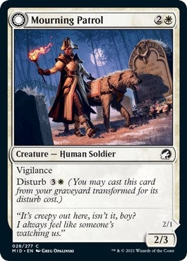Image for Mourning Patrol (28) - Magic: The Gathering