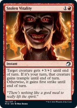 Image for Stolen Vitality (161) - Magic: The Gathering