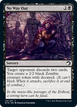 Image for No Way Out (116) (MID) - Magic: The Gathering