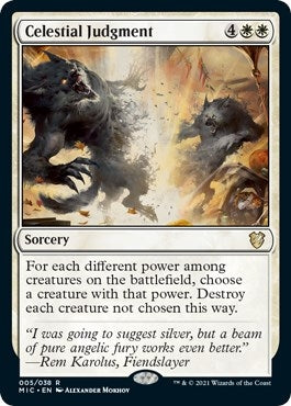 Image for Celestial Judgment (5) - Magic: The Gathering