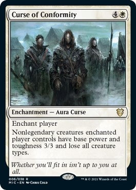 Image for Curse of Conformity (6) (MIC) - Magic: The Gathering
