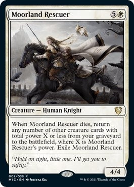 Image for Moorland Rescuer (7) - Magic: The Gathering