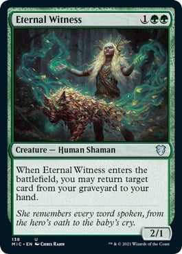 Image for Eternal Witness (138) (MIC) - Magic: The Gathering