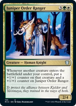 Image for Juniper Order Ranger (153) (MIC) - Magic: The Gathering