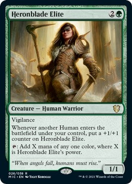 Image for Heronblade Elite (26) (MIC) - Magic: The Gathering