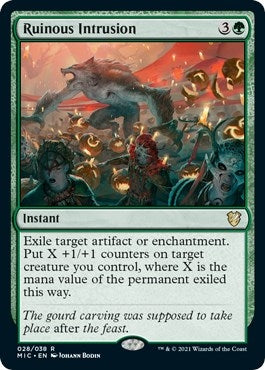 Image for Ruinous Intrusion (28) (MIC) - Magic: The Gathering