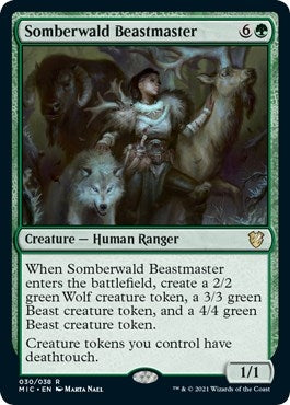 Image for Somberwald Beastmaster (30) (MIC) - Magic: The Gathering