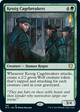 Image for Kessig Cagebreakers (142) (MIC) - Magic: The Gathering