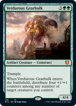 Image for Verdurous Gearhulk (145) (MIC) - Magic: The Gathering