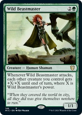 Image for Wild Beastmaster (146) (MIC) - Magic: The Gathering