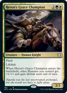 Image for Heron's Grace Champion (152) (MIC) - Magic: The Gathering