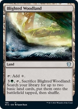 Image for Blighted Woodland (166) - Magic: The Gathering