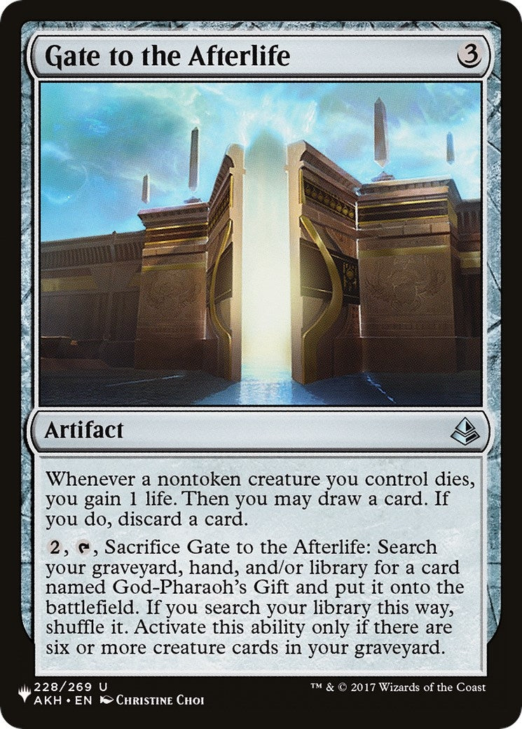 Image for Gate to the Afterlife (228/269) - Magic: The Gathering