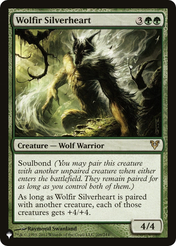 Image for Wolfir Silverheart (206/244) - Magic: The Gathering