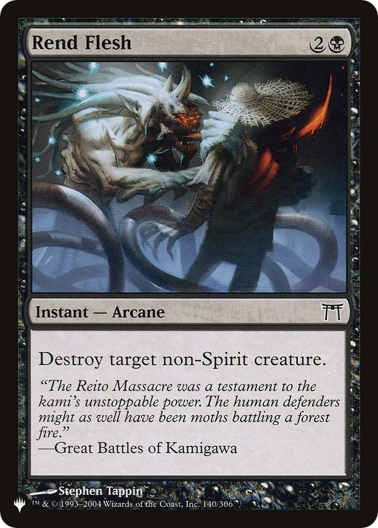 Image for Rend Flesh (140/306) (LIST) - Magic: The Gathering