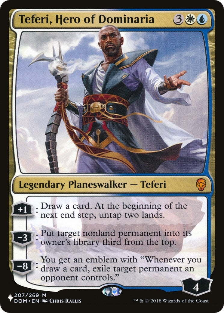 Image for Teferi, Hero of Dominaria (207/269) (LIST) - Magic: The Gathering